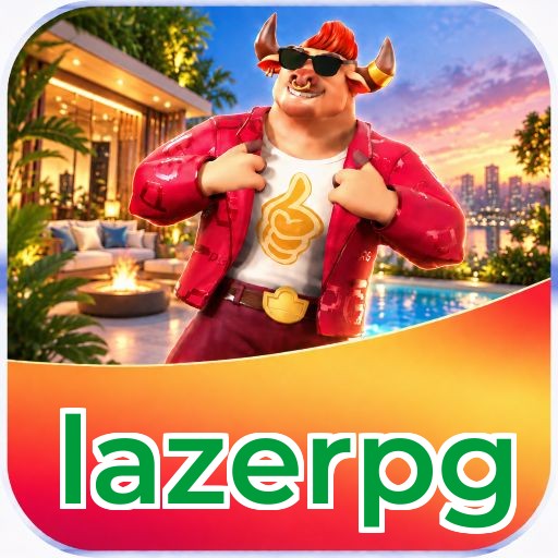 Interface da plataforma lazerpg mostrando slots populares e bônus de boas-vindas